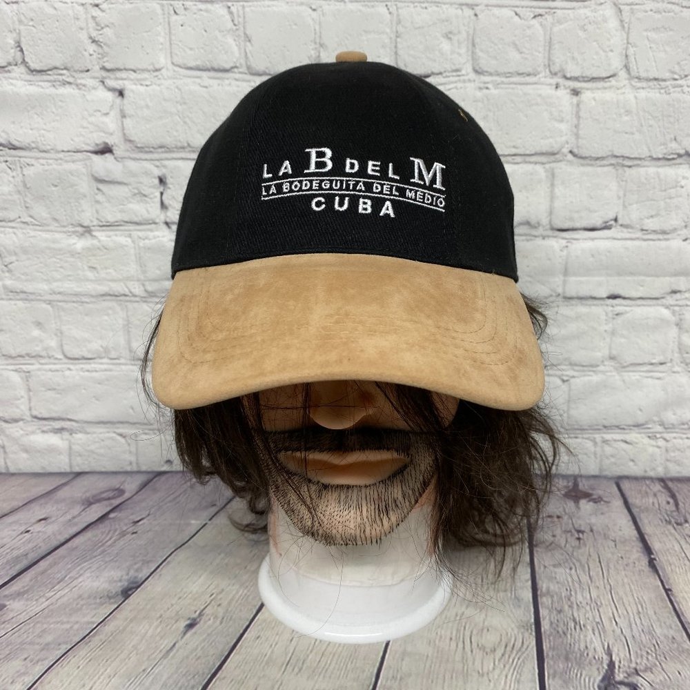 Tourist Hat Cap Strap Back Black Brown La B Del M La BODEGUITA Del Medio Cuba